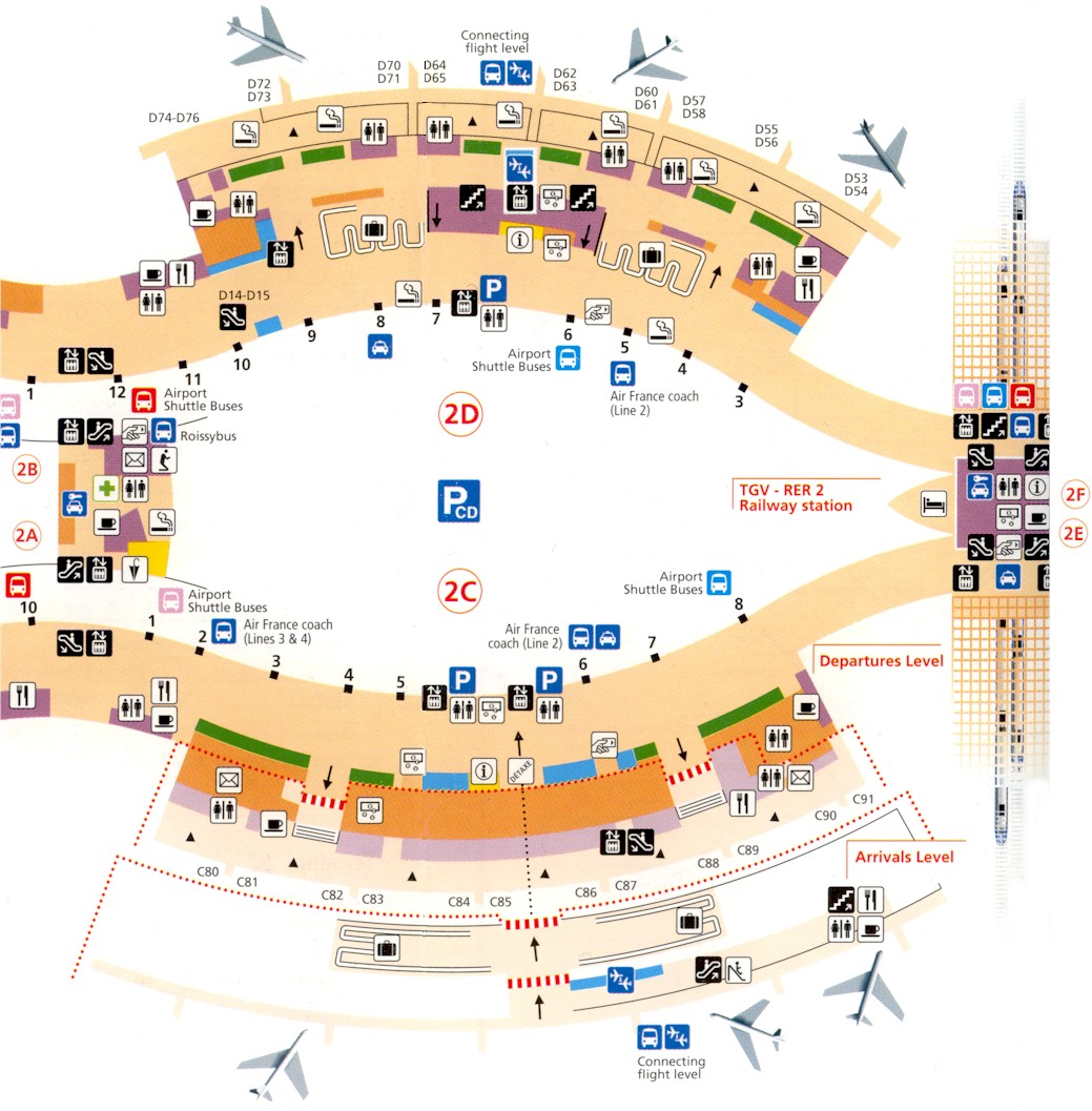 สนามบินปารีส ชาลส์เดอโกล (PAR)(ฝรั่งเศส)